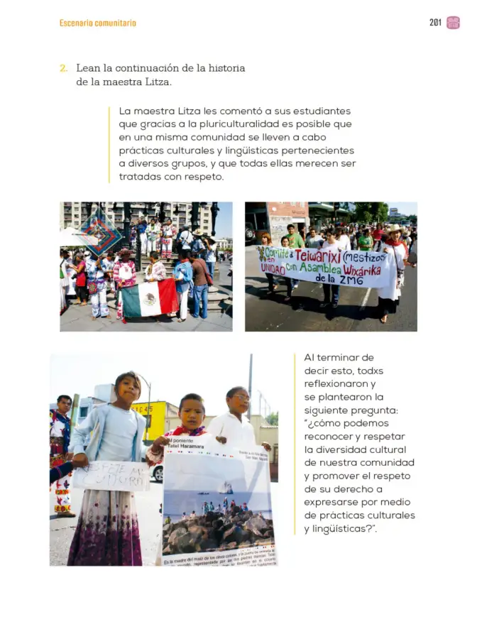 Página 204 de Proyectos Comunitarios. Libro de Educación Primaria Grado 3° Ciclo Escolar 2025 - 2026