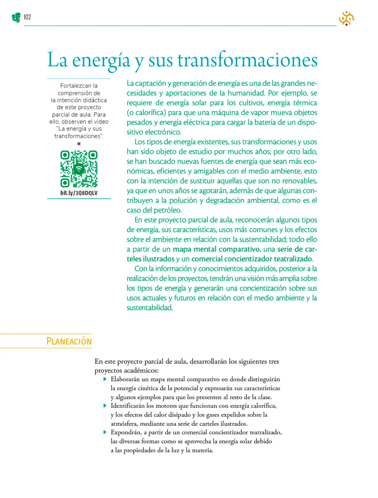 Miniatura página 103 de Colección Sk´asolil. Nuestro libro de Proyectos.  Tomo II.  Libro de Educación Telesecundaria Grado 2°  Ciclo Escolar 2025 - 2026