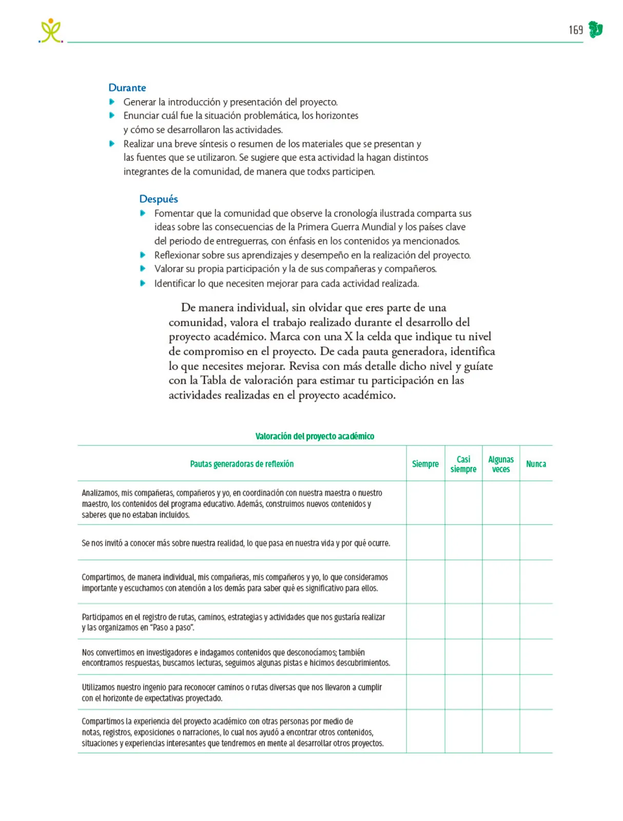 Miniatura página 170 de Colección Nanahuatzin. Nuestro libro de Proyectos.  Tomo III.  Libro de Educación Telesecundaria Grado 3°  Ciclo Escolar 2025 - 2026