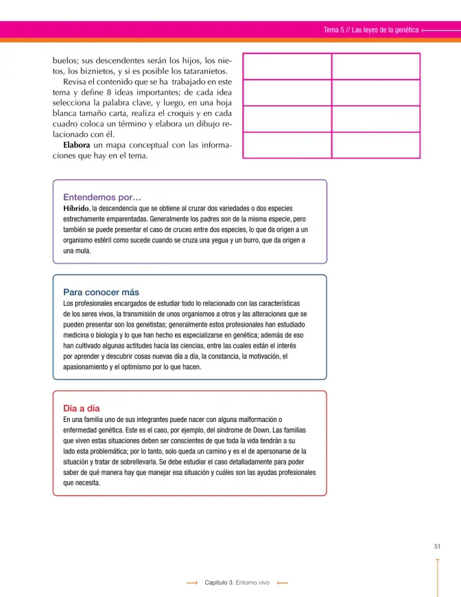 Página 51 de Ciencias Naturales 9° · Secundaria Activa