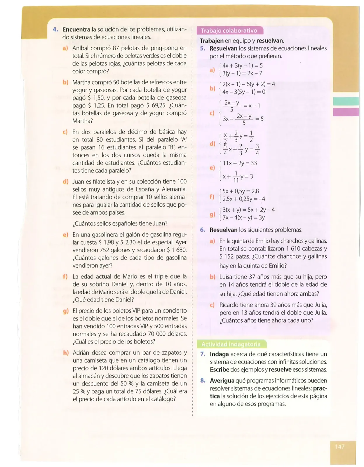 Miniatura página 147 de Matematica · 10 EGB · 2025