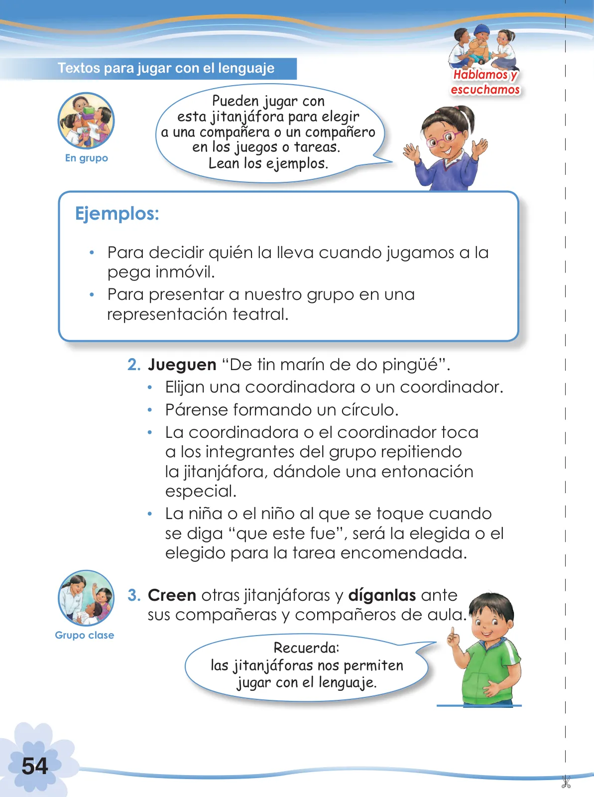 Miniatura página 56 de Comunicación 2 : cuaderno de trabajo para segundo grado de Educación Primaria 2019 · 2019
