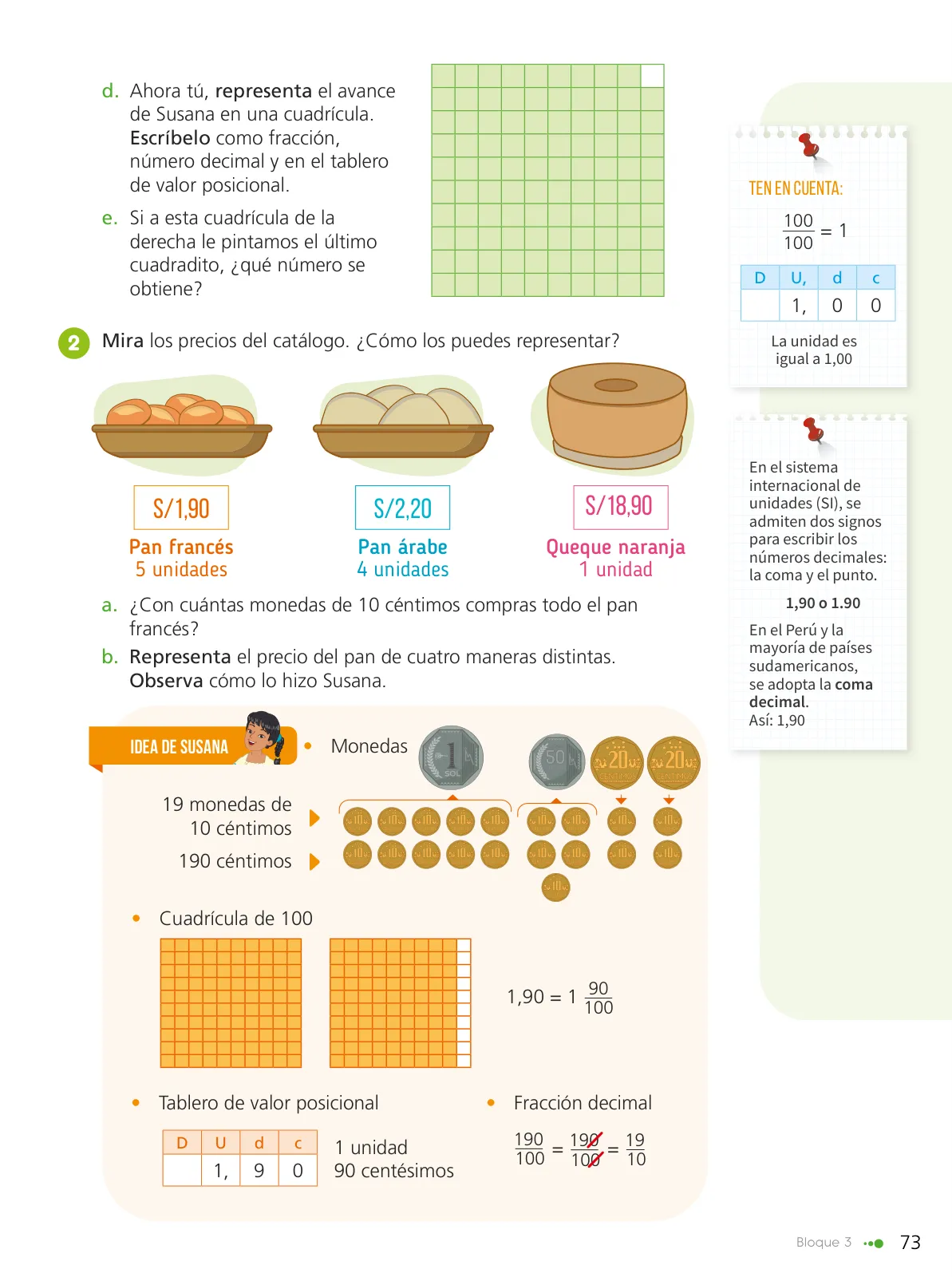 Miniatura página 75 de Texto de Matemática 6. Sexto grado de Primaria · 2024