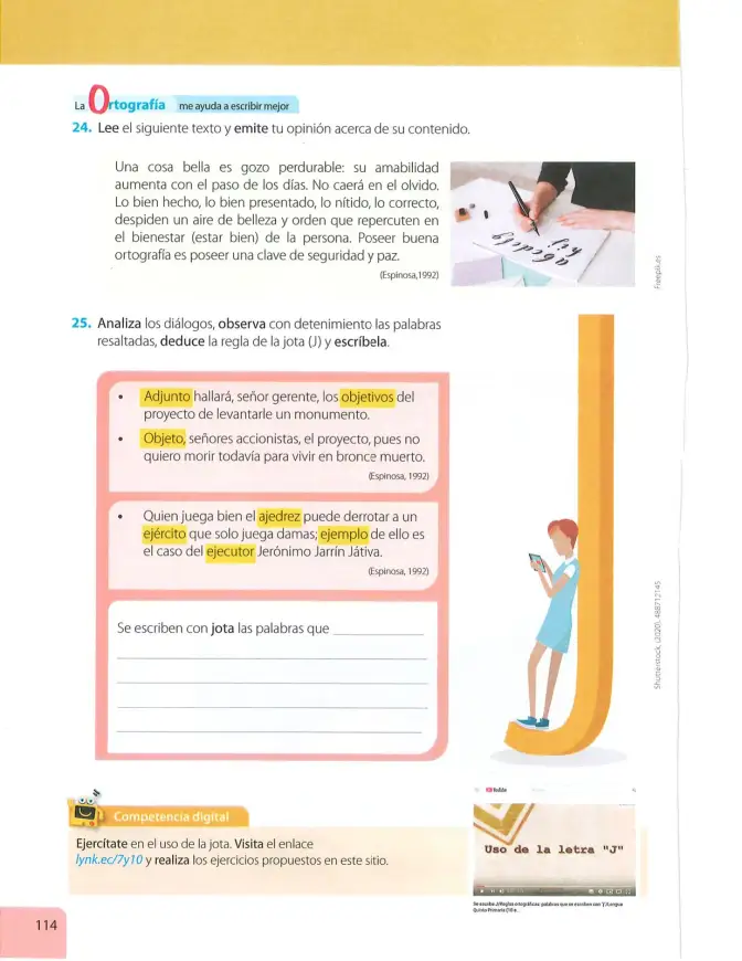 Página 115 de Lengua y Literatura 7° · 2025