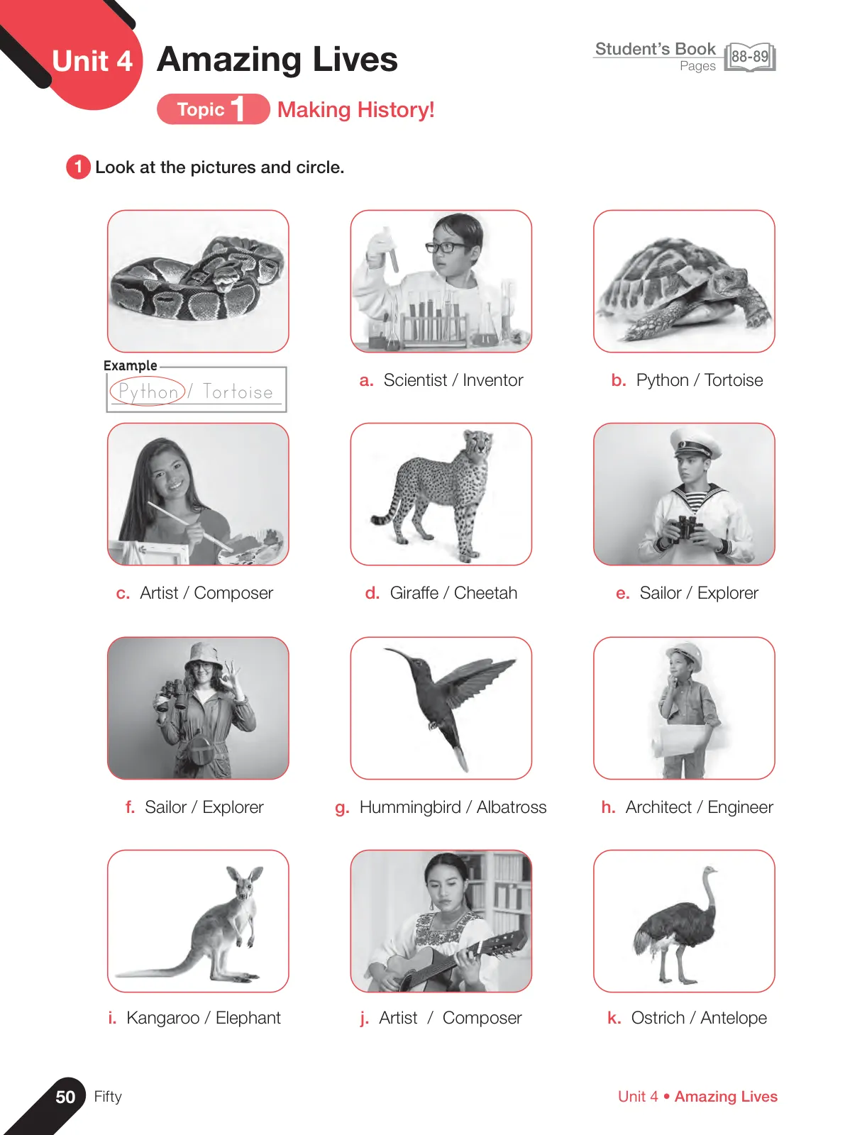 Miniatura página 52 de Inglés – Sexto Básico | Student’s Book MINEDUC – Descargar PDF · 2024