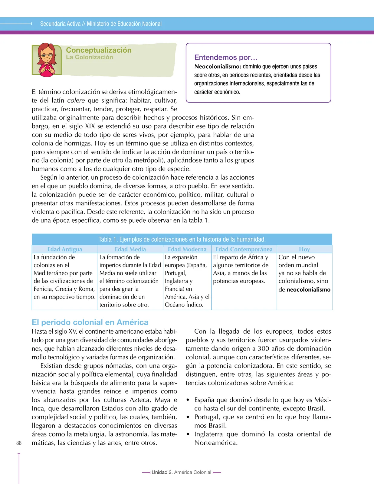Miniatura página 88 de Ciencias Sociales 8° · Secundaria Activa