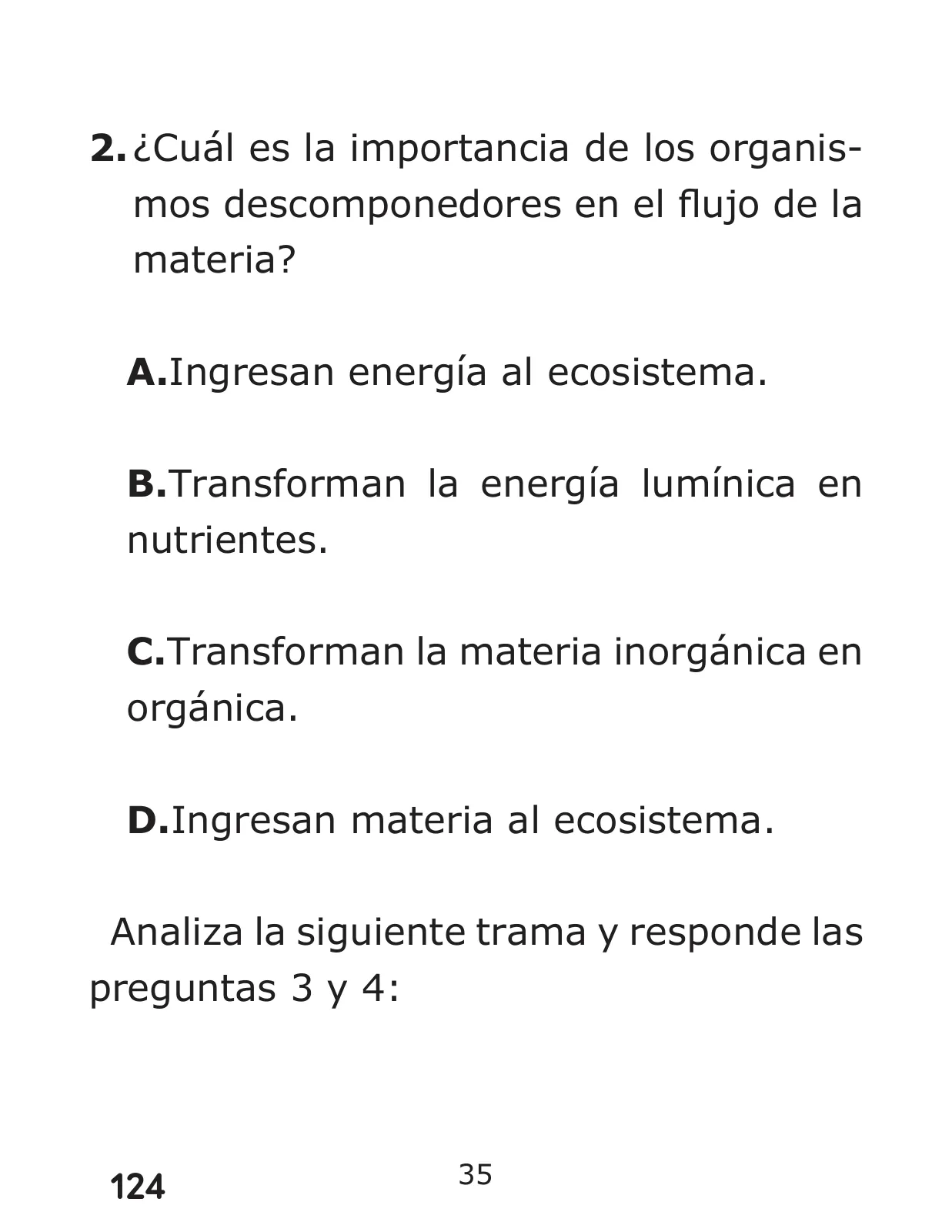 Miniatura página 124 de Libro de Ciencias Naturales – Quinto Básico | Texto del Estudiante MINEDUC – Descargar PDF · 2024