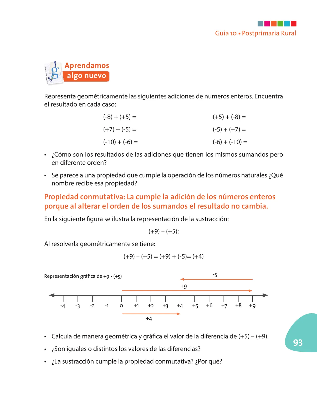 Página 94 de Matematica 6° · Postprimaria