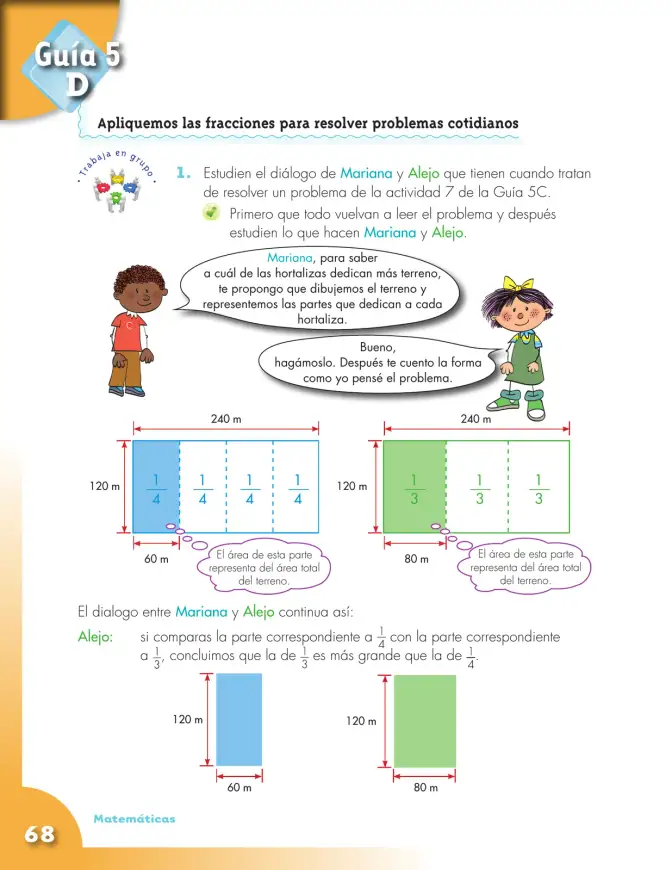 Página 68 de Matematica 5° · Cartilla 01