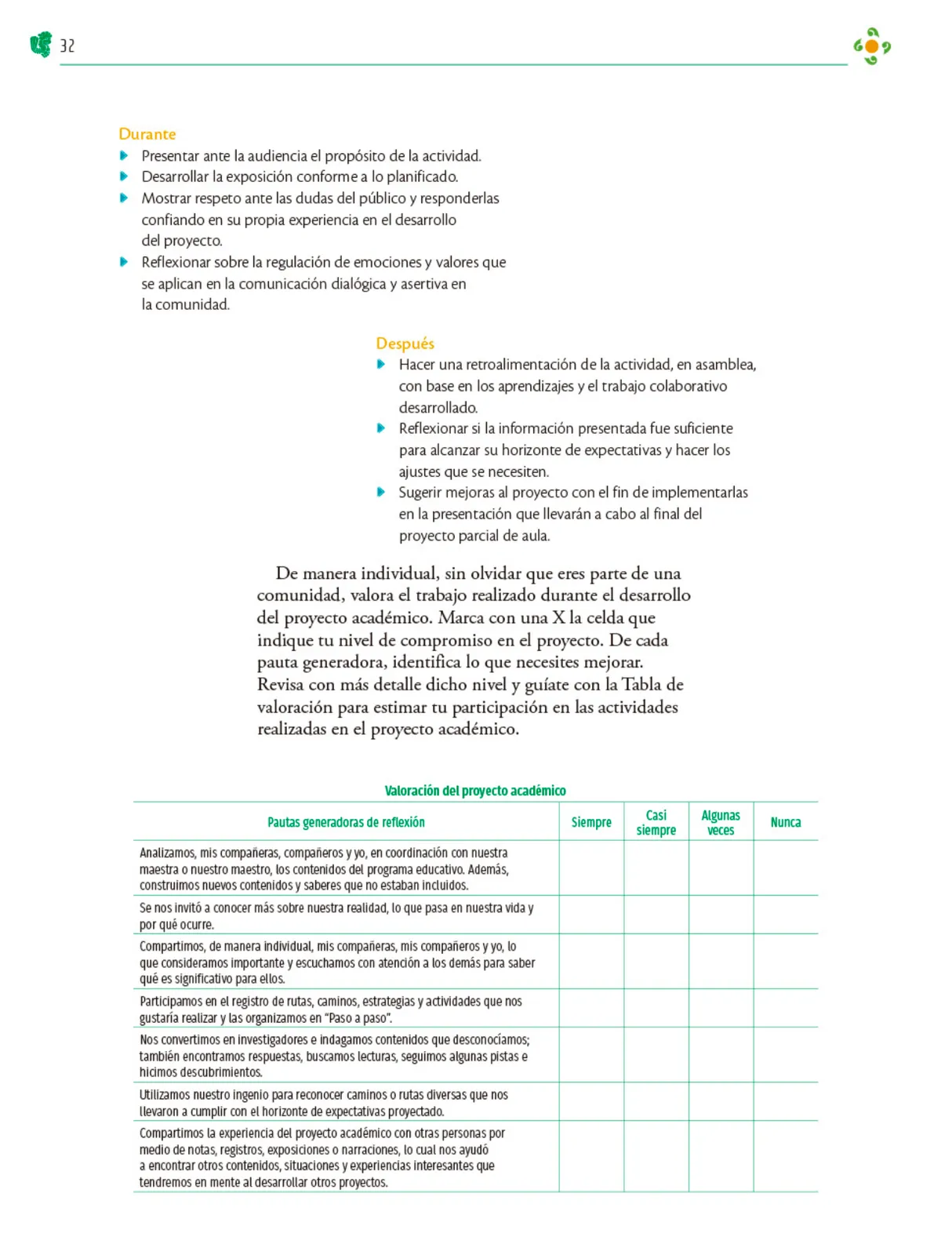 Miniatura página 33 de Colección Sk´asolil. Nuestro libro de Proyectos.  Tomo III.  Libro de Educación Telesecundaria Grado 2°  Ciclo Escolar 2025 - 2026