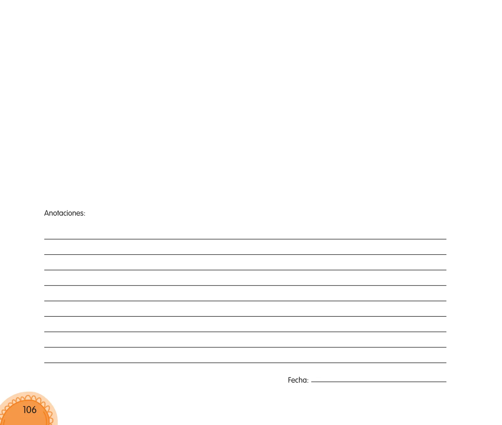 Página 108 de Aprendemos jugando : cuaderno de trabajo para niños y niñas de 5 años · 2017