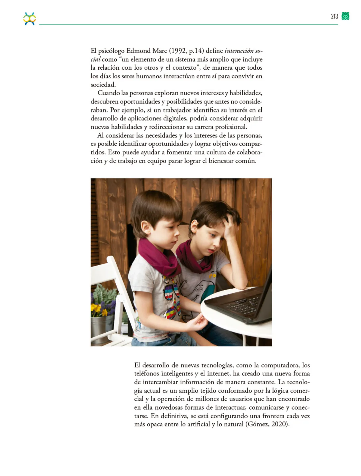 Miniatura página 214 de Colección Ximhai. De lo humano y lo comunitario.   Libro de Educación Telesecundaria Grado 1°  Ciclo Escolar 2025 - 2026