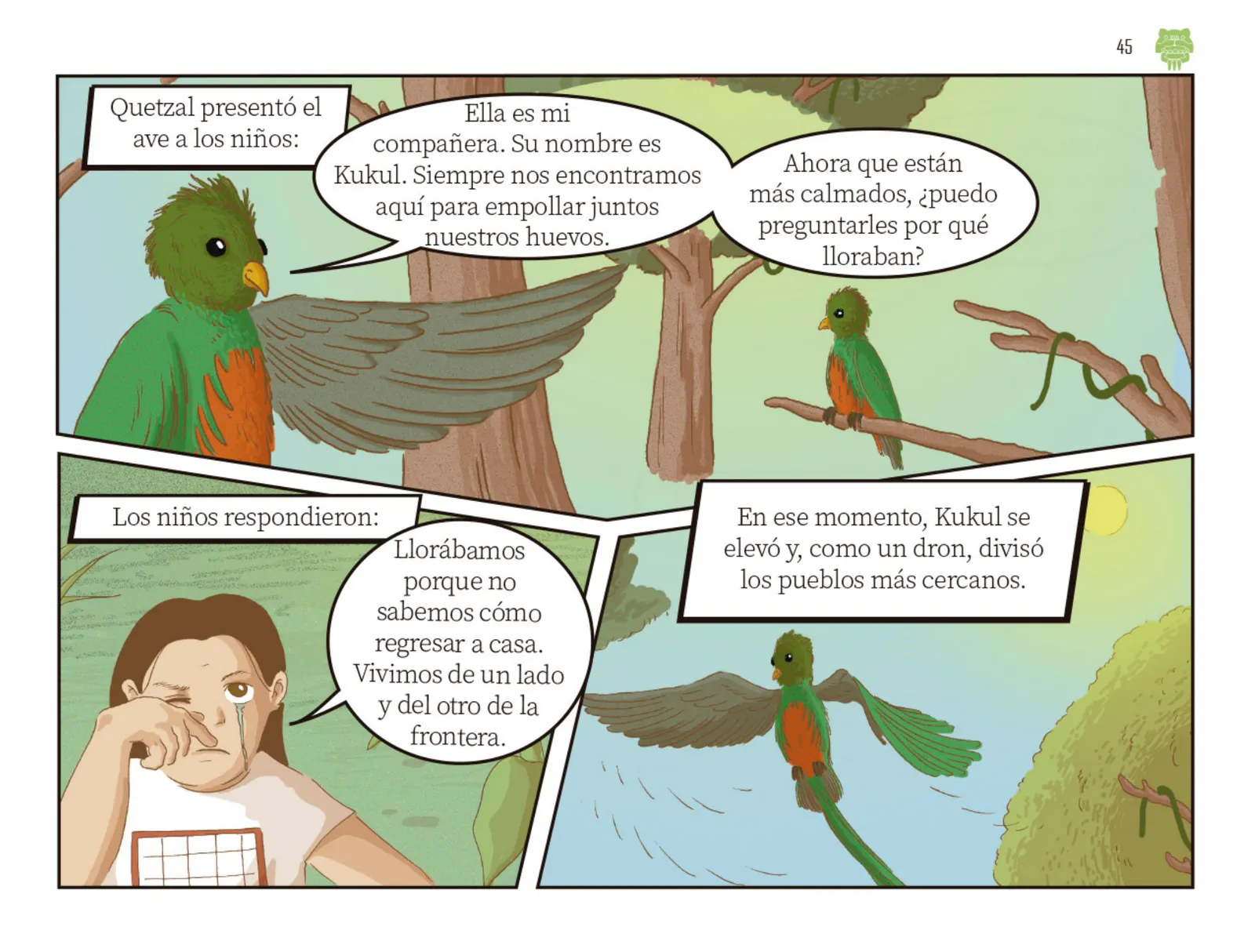 Página 46 de Múltiples lenguajes. Libro de Educación Preescolar Grado 2° Ciclo Escolar 2025 - 2026