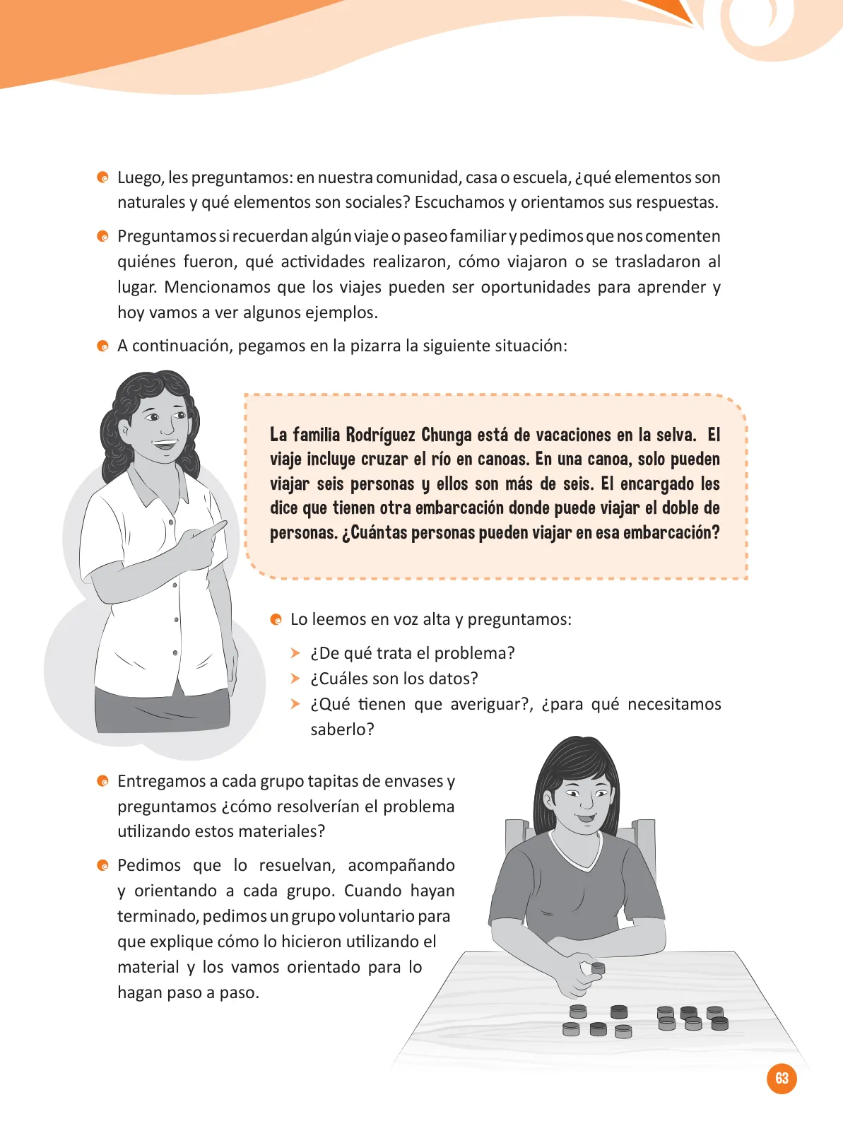 Página 65 de Guía para el trabajo docente con las familias del ciclo IV de Primaria · 2016