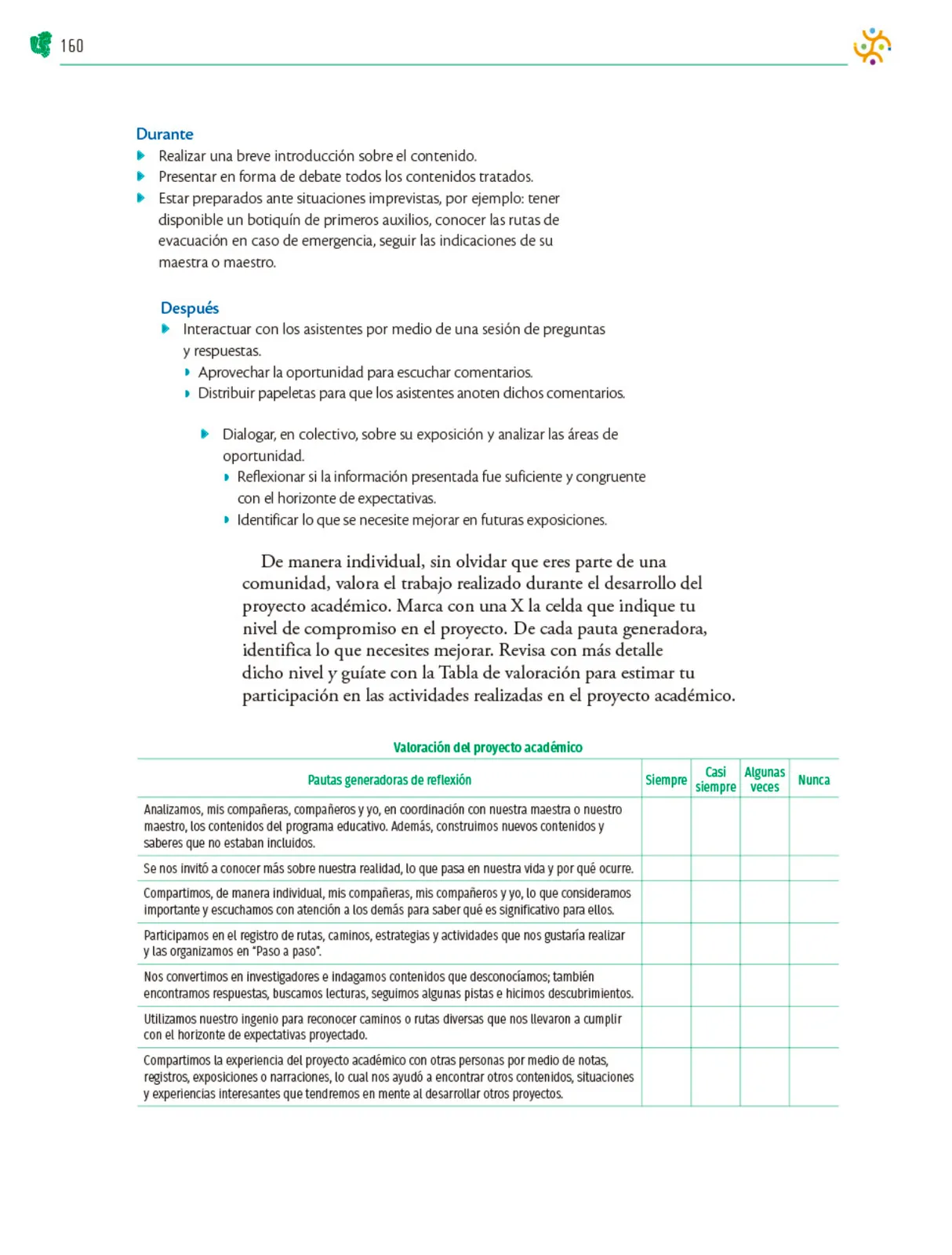 Miniatura página 161 de Colección Nanahuatzin. Nuestro libro de Proyectos.  Tomo II.  Libro de Educación Telesecundaria Grado 3°  Ciclo Escolar 2025 - 2026