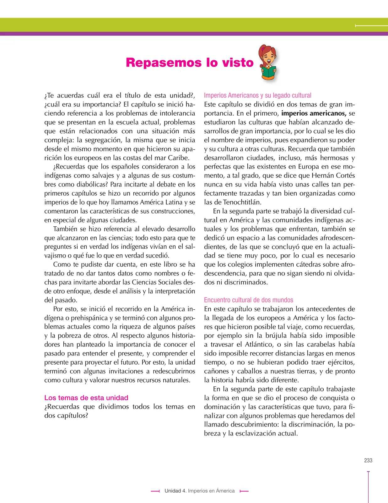 Miniatura página 233 de Ciencias Sociales 7° · Secundaria Activa