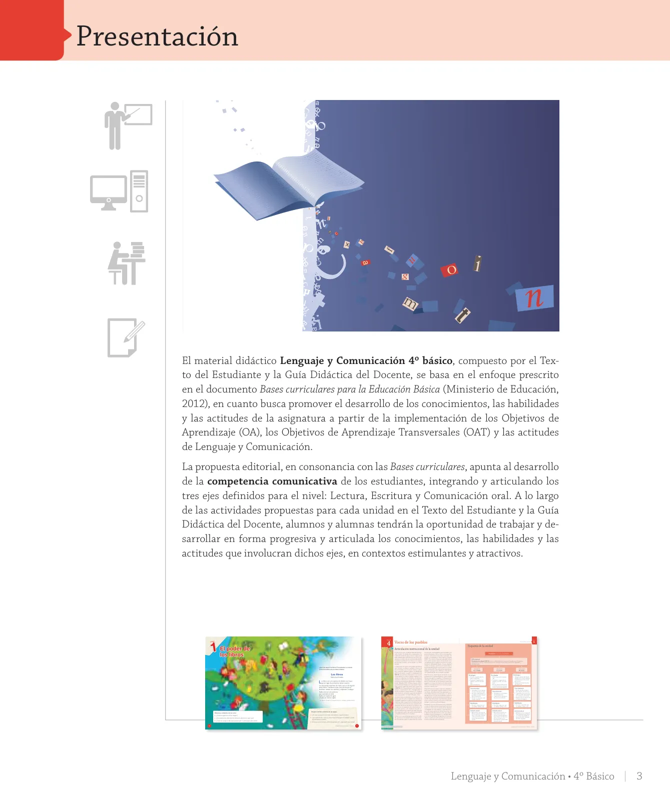 Miniatura página 5 de Lenguaje y Comunicación – Cuarto Básico | Texto del Estudiante MINEDUC – Descargar PDF · 2024