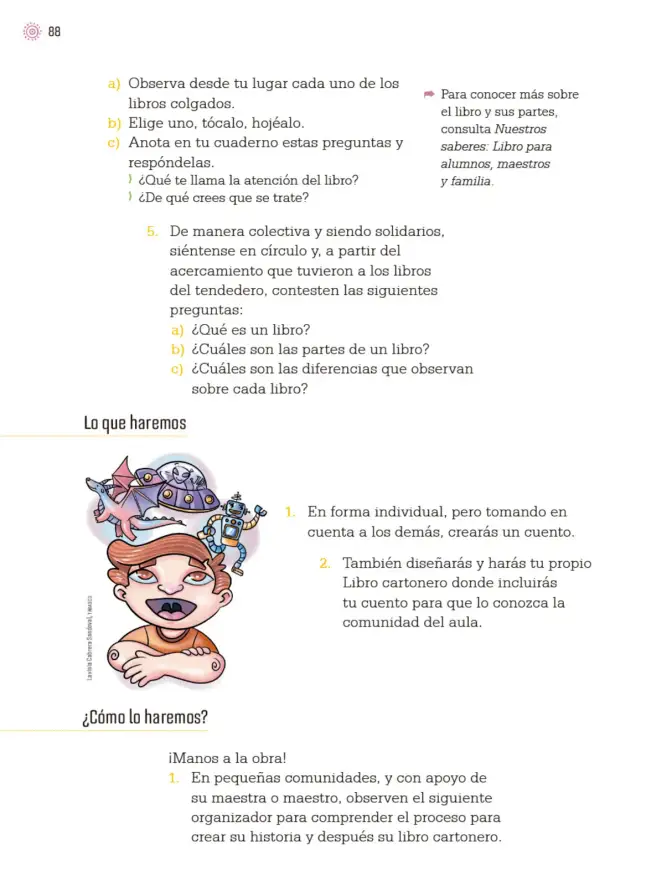 Página 91 de Proyectos de Aula. Libro de Educación Primaria Grado 3° Ciclo Escolar 2025 - 2026