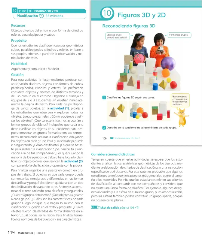 Página 116 de Sumo Primero – Tercero Básico | Texto del Estudiante MINEDUC – Descargar PDF · 2024