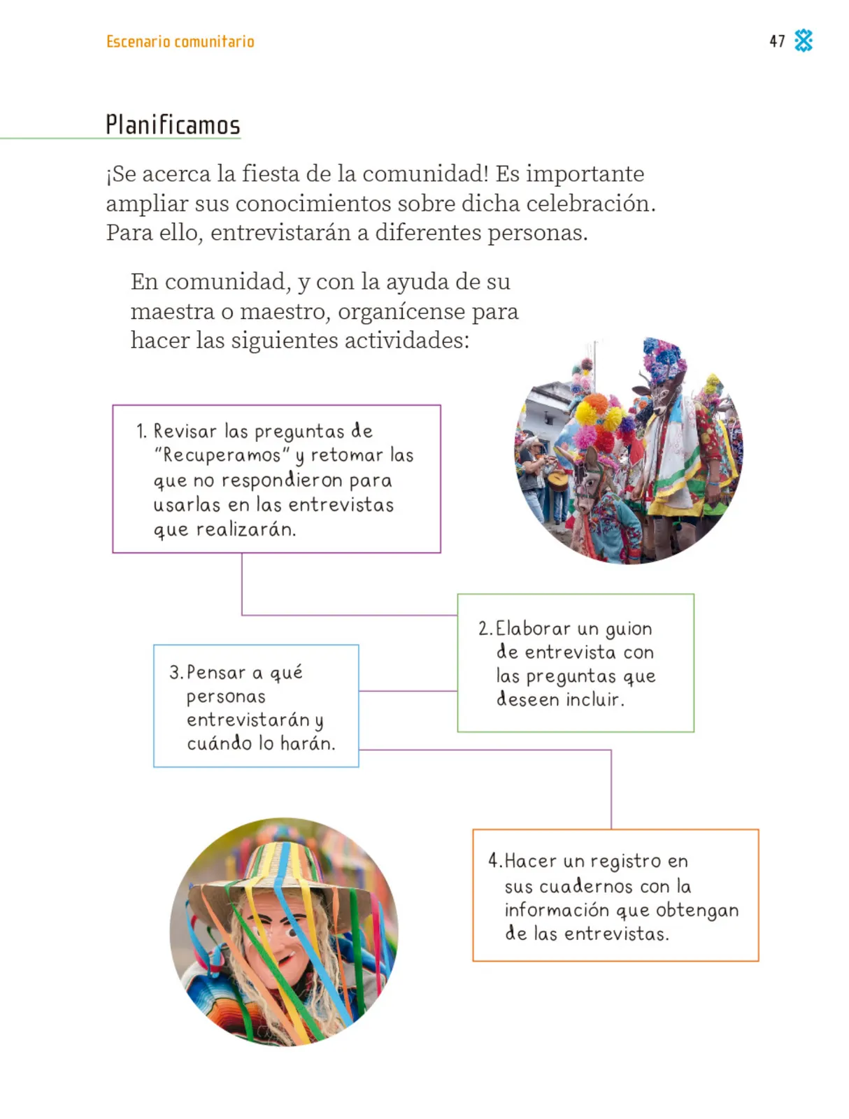 Miniatura página 50 de Proyectos Comunitarios.   Libro de Educación Primaria Grado 2°  Ciclo Escolar 2025 - 2026