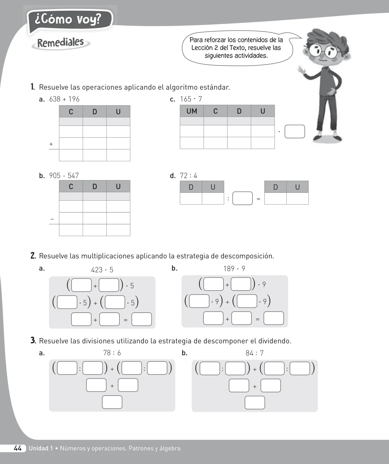 Miniatura página 45 de Matemática – Cuarto Básico | Texto del Estudiante MINEDUC – Descargar PDF · 2024