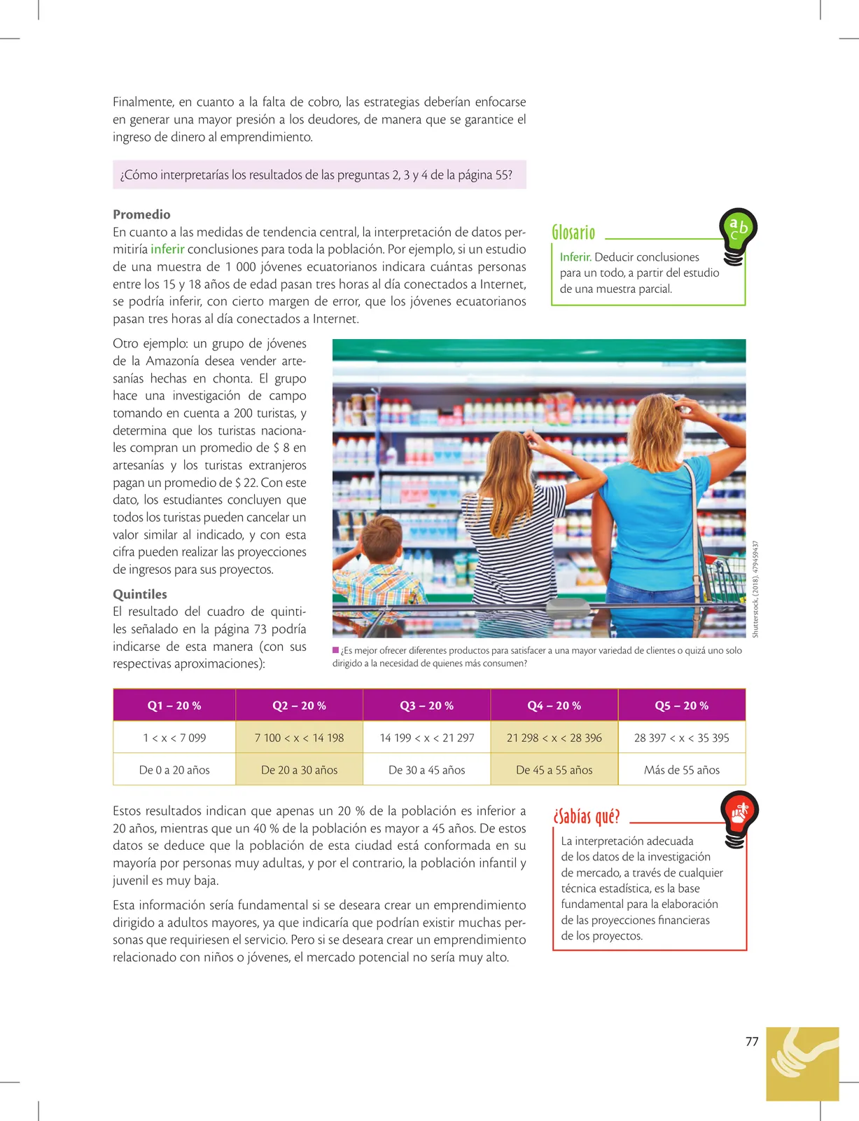 Página 77 de Emprendimiento Y Gestion · 2do BGU · 2019