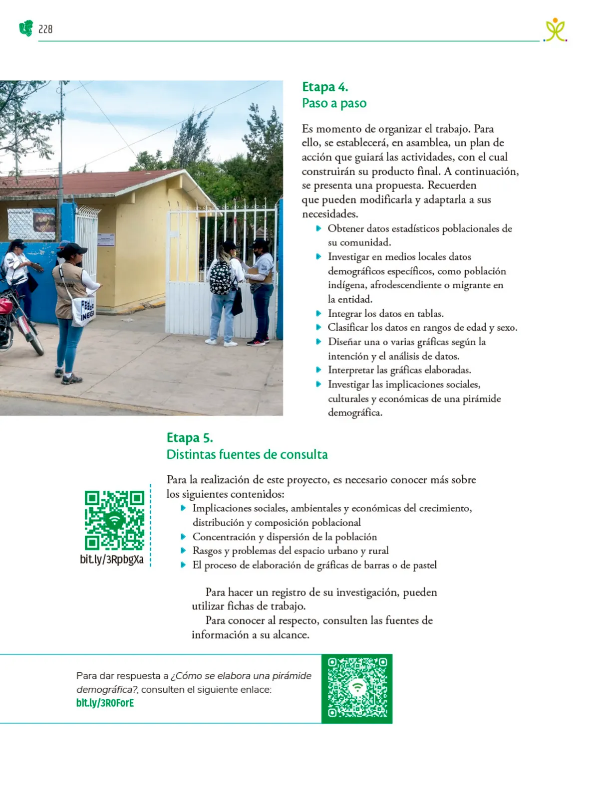 Página 229 de Colección Ximhai. Nuestro libro de Proyectos. Tomo I. Libro de Educación Telesecundaria Grado 1° Ciclo Escolar 2025 - 2026