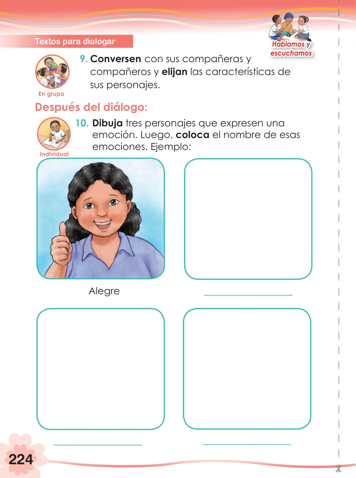 Página 226 de Comunicación 2 : cuaderno de trabajo para segundo grado de Educación Primaria 2019 · 2019