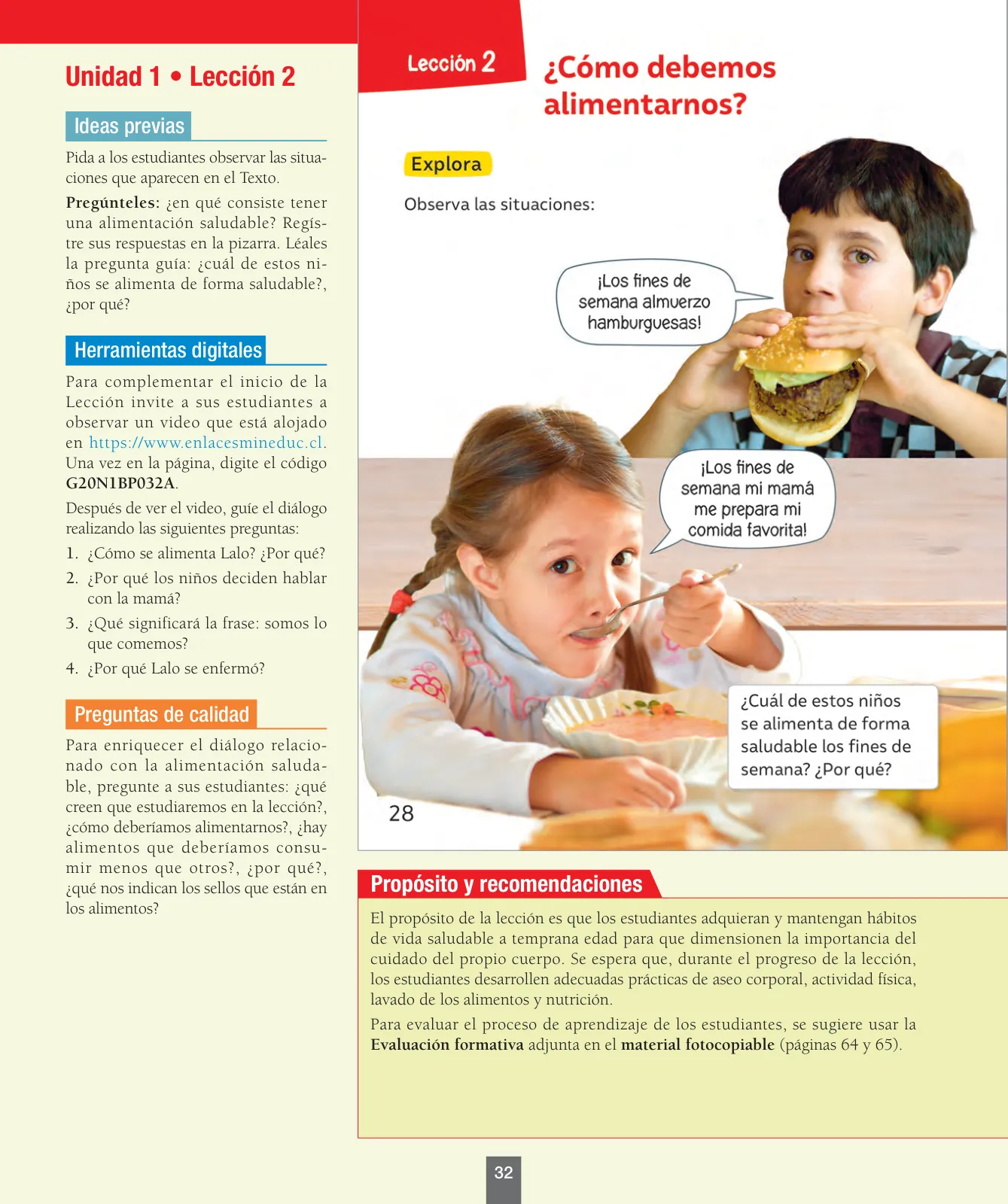 Página 33 de Ciencias Naturales – Primero Básico | Texto del Estudiante (MINEDUC) – Descargar PDF · 2024