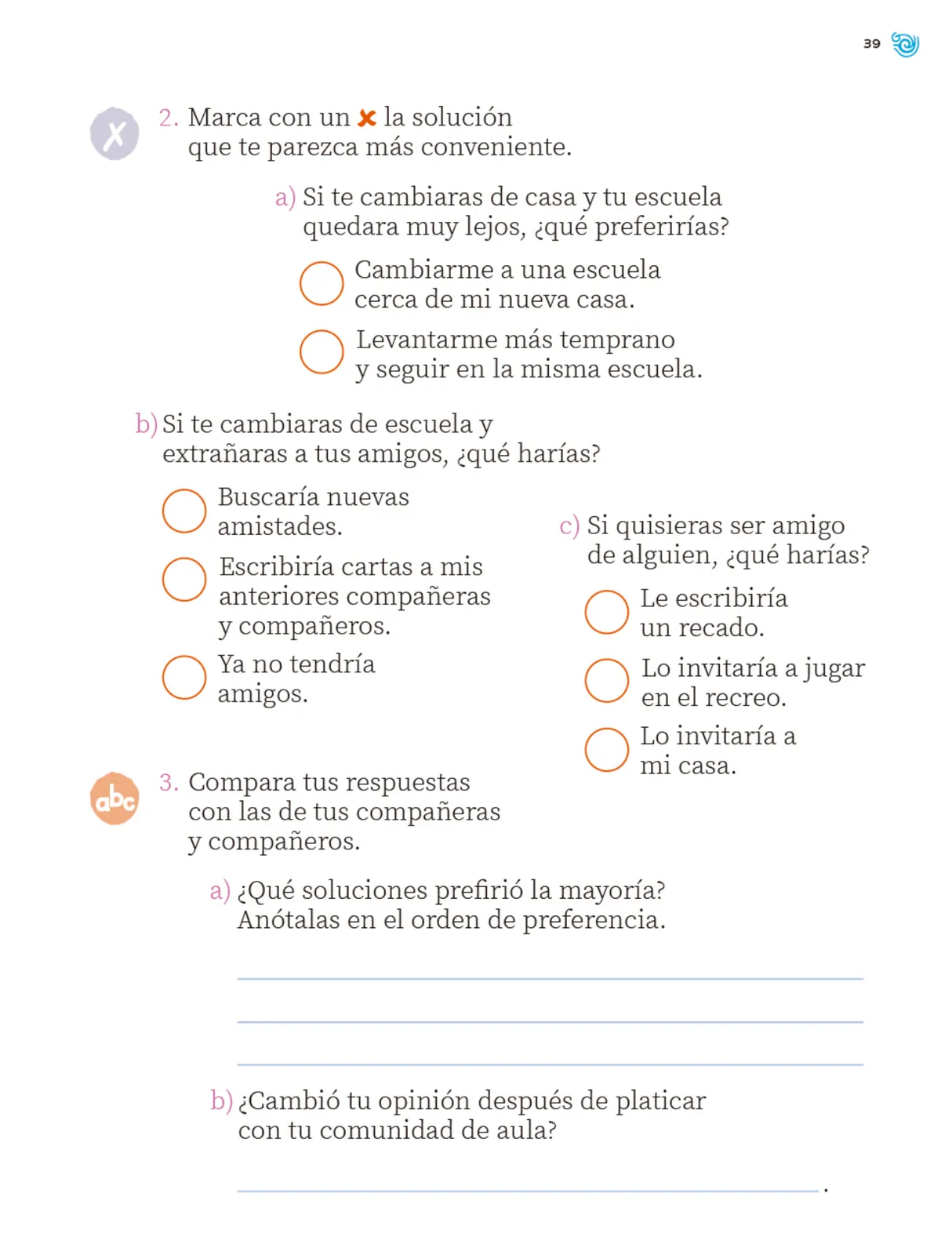 Página 40 de Múltiples lenguajes. Trazos y palabras. Libro de Educación Primaria Grado 2° Ciclo Escolar 2025 - 2026