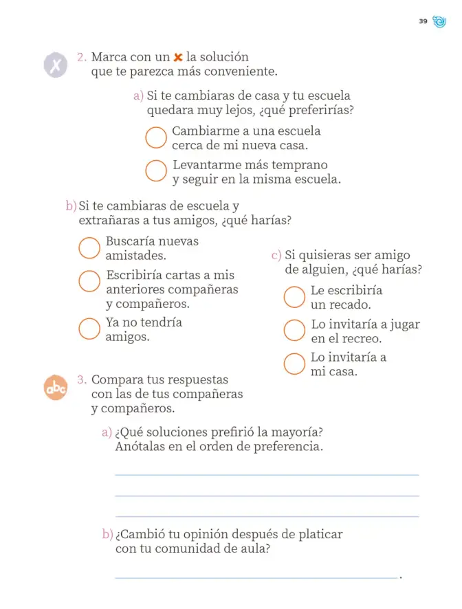 Página 40 de Múltiples lenguajes. Trazos y palabras. Libro de Educación Primaria Grado 2° Ciclo Escolar 2025 - 2026