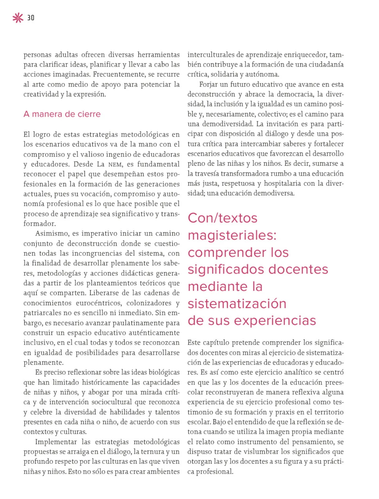 Miniatura página 31 de Un libro sin recetas para la maestra y el maestro. Fase 2  Libro de Educación Preescolar Grado 1°, 2°, 3°  Ciclo Escolar 2025 - 2026