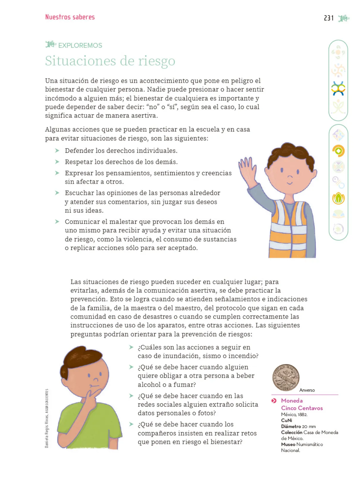 Página 232 de Nuestros saberes: Libro para alumnos, maestros y familia. Libro de Educación Primaria Grado 5° Ciclo Escolar 2025 - 2026