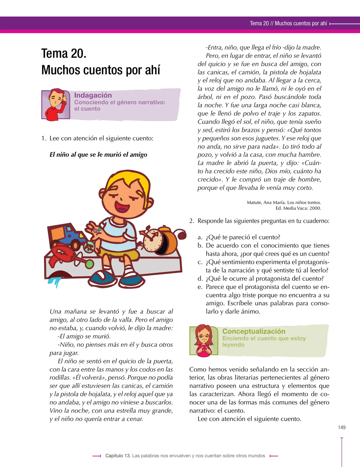 Miniatura página 149 de Lenguaje 6° · Secundaria Activa