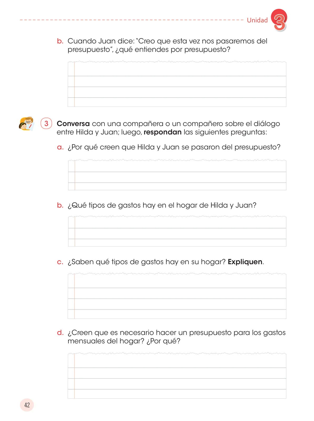 Página 44 de Comunicación 4 : cuaderno de trabajo para cuarto grado de Educación Primaria 2019 · 2019