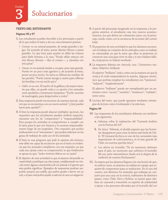 Página 243 de Lenguaje y Comunicación – Cuarto Básico | Texto del Estudiante MINEDUC – Descargar PDF · 2024