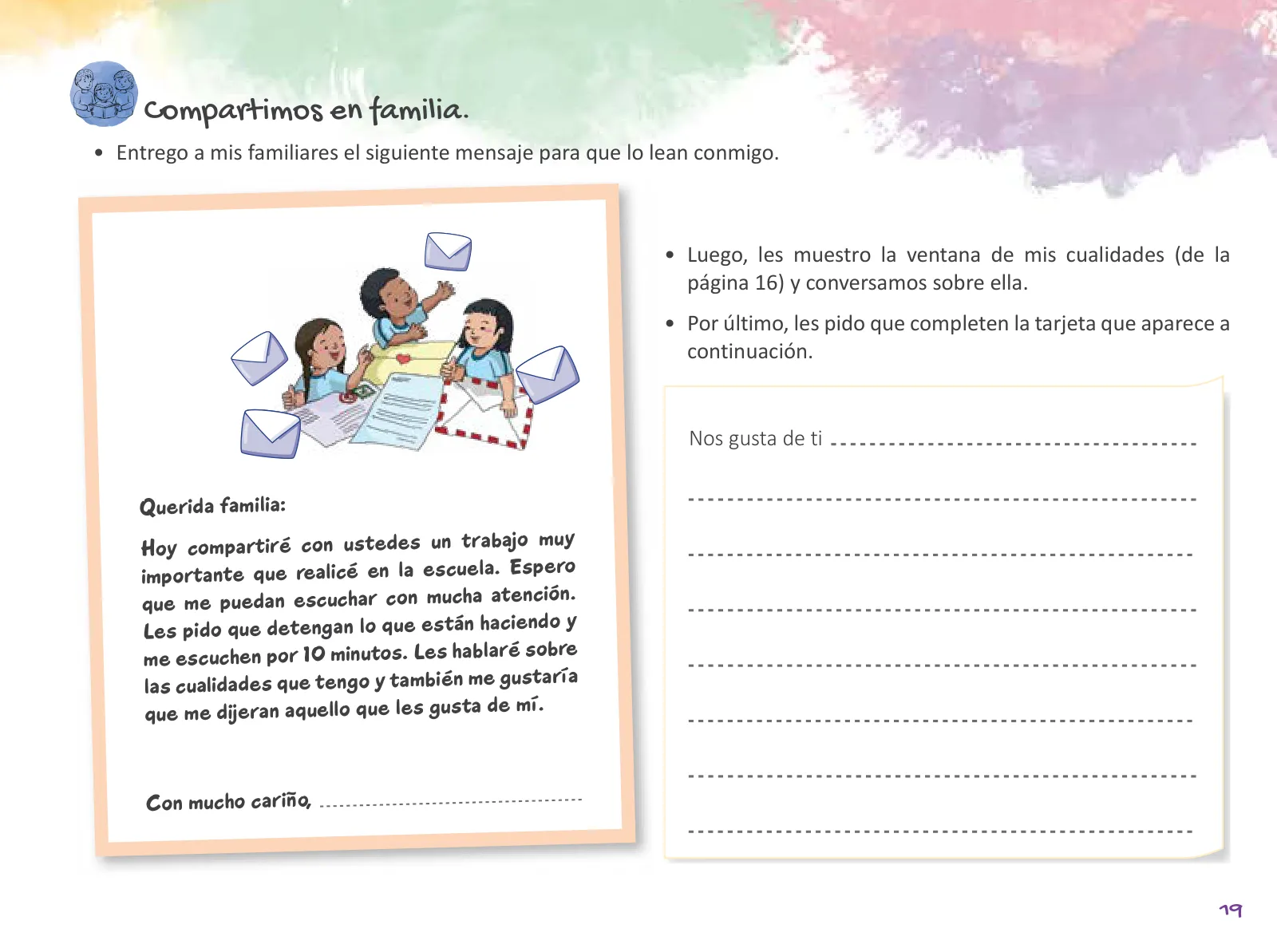 Miniatura página 21 de Cuadernillo de Tutoría 2 : segundo grado de Educación Primaria · 2021