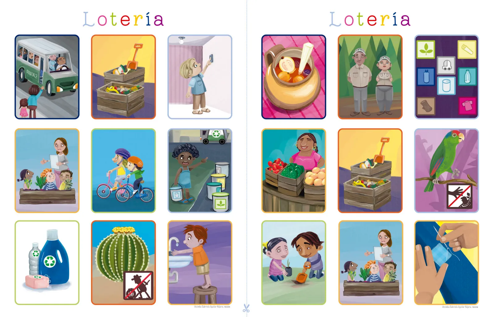 Página 32 de Jugar e imaginar con mi material manipulable de Preescolar. Libro de Educación Preescolar Grado 3° Ciclo Escolar 2025 - 2026