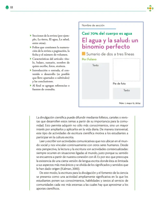 Página 69 de Colección Nanahuatzin. Lenguajes. Libro de Educación Telesecundaria Grado 3° Ciclo Escolar 2025 - 2026