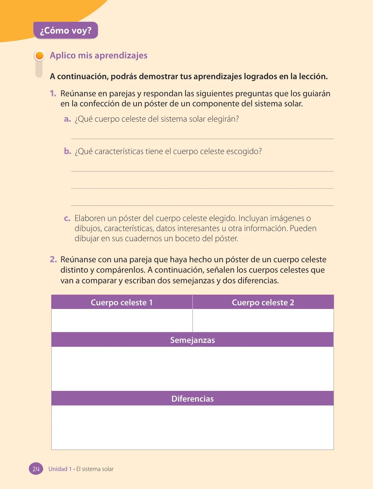 Página 26 de Ciencias Naturales – Tercero Básico | Texto del Estudiante MINEDUC – Descargar PDF · 2024