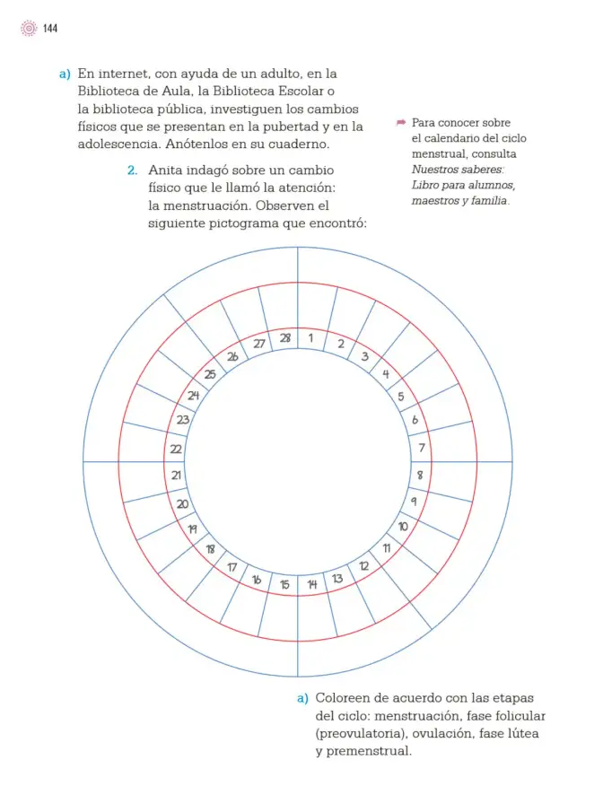 Página 147 de Proyectos de Aula. Libro de Educación Primaria Grado 4° Ciclo Escolar 2025 - 2026