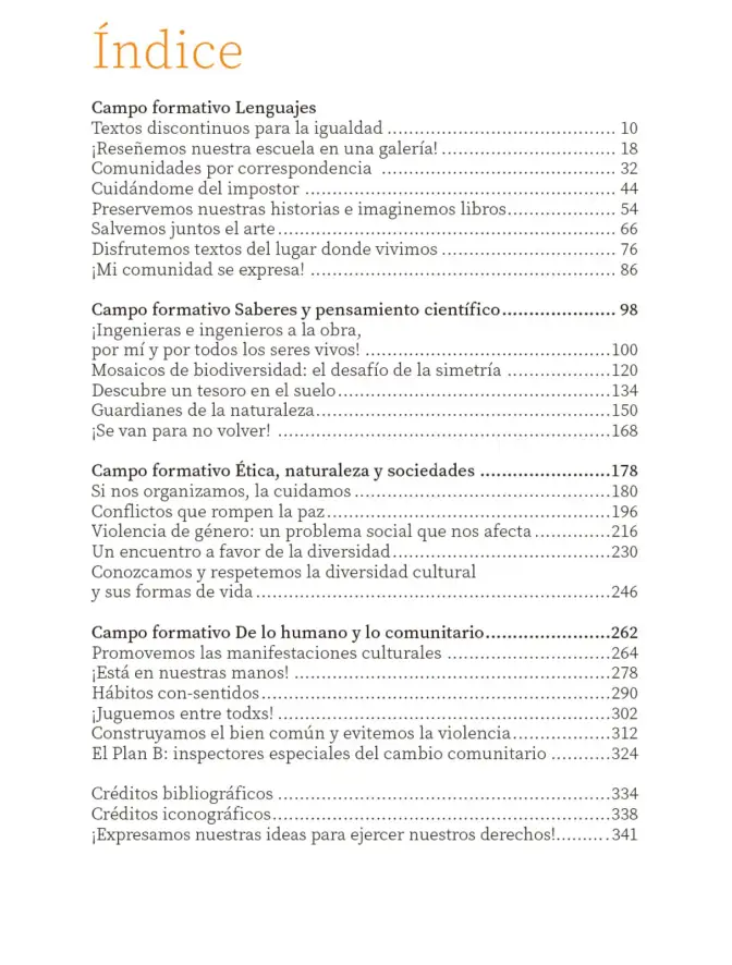 Página 12 de Proyectos Comunitarios. Libro de Educación Primaria Grado 6° Ciclo Escolar 2025 - 2026