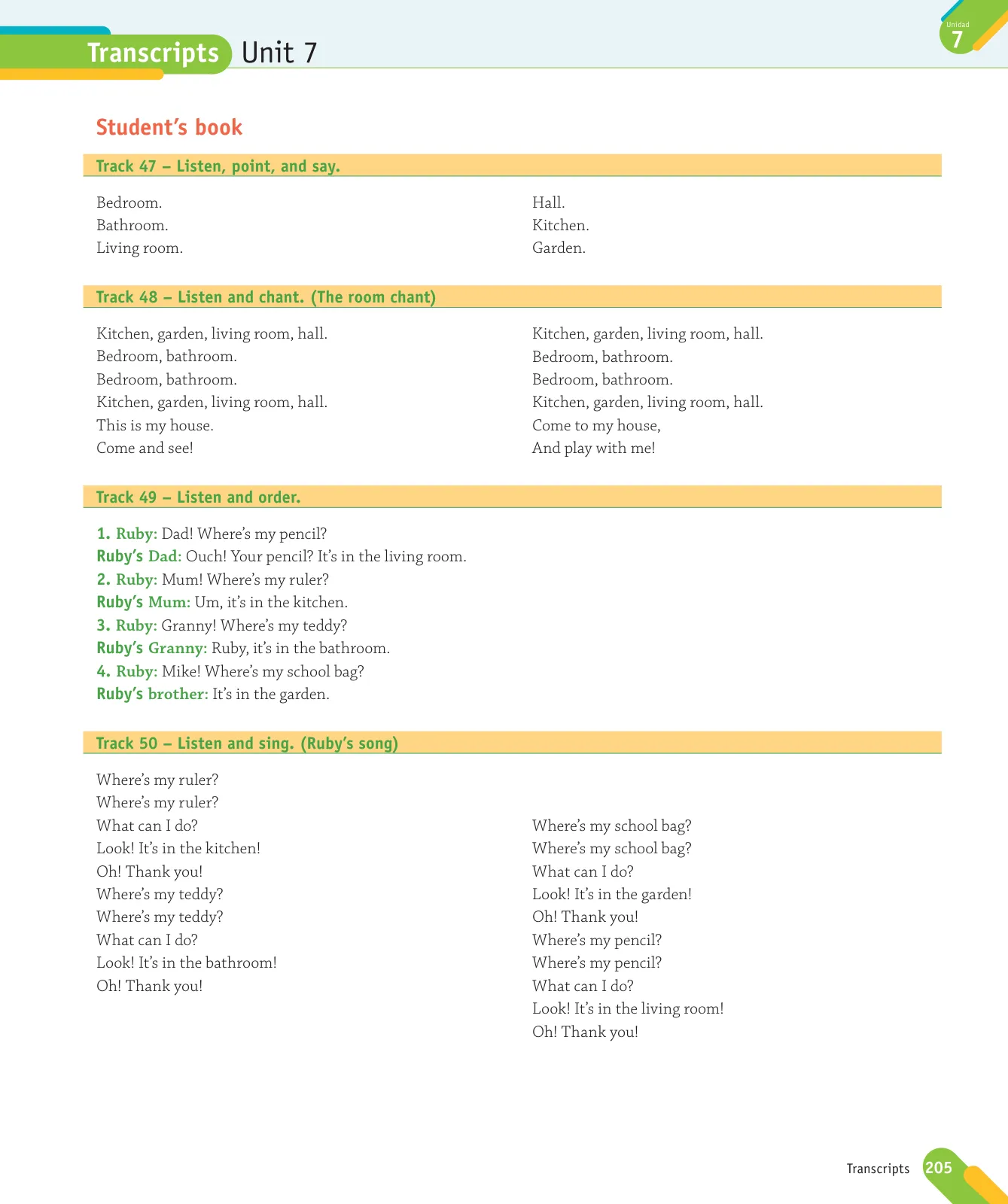 Miniatura página 89 de Inglés – Primero Básico | Student’s Book MINEDUC – Descargar PDF · 2024