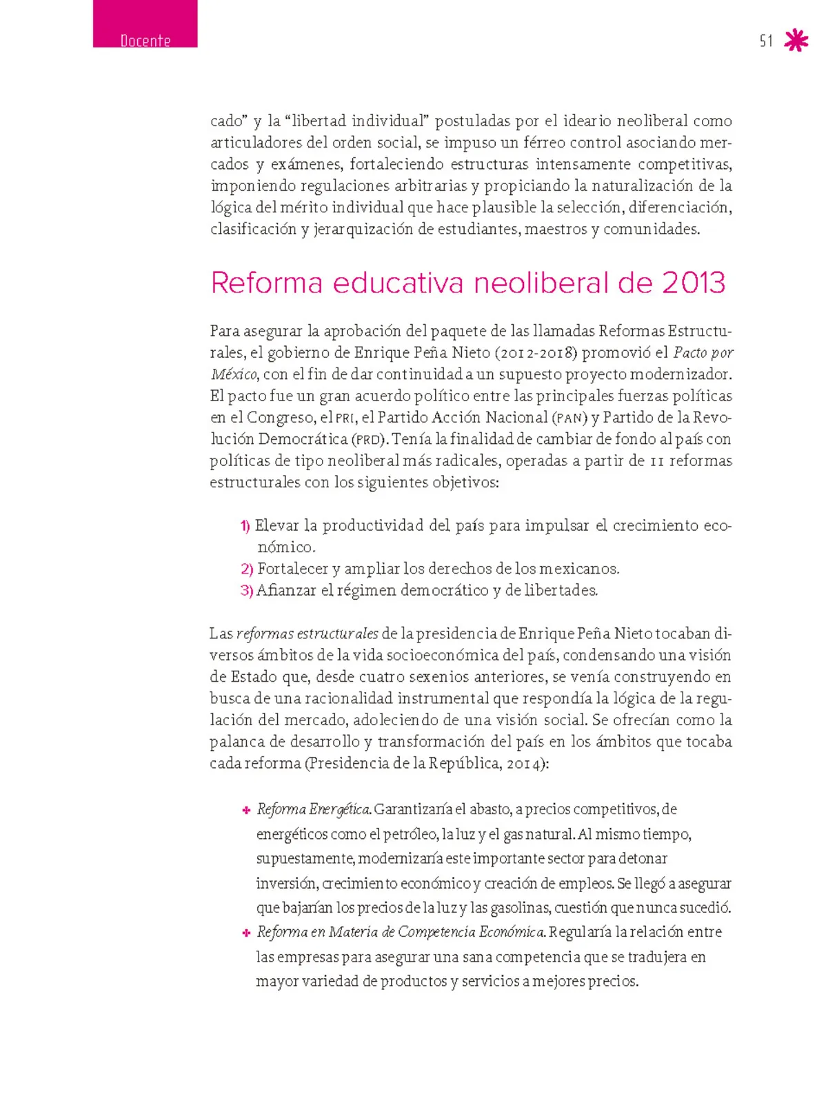Miniatura página 52 de Un libro sin recetas para la maestra y el maestro. Fase 6.  Libro de Educación Secundaria Grado 1°, 2°, 3°  Ciclo Escolar 2025 - 2026