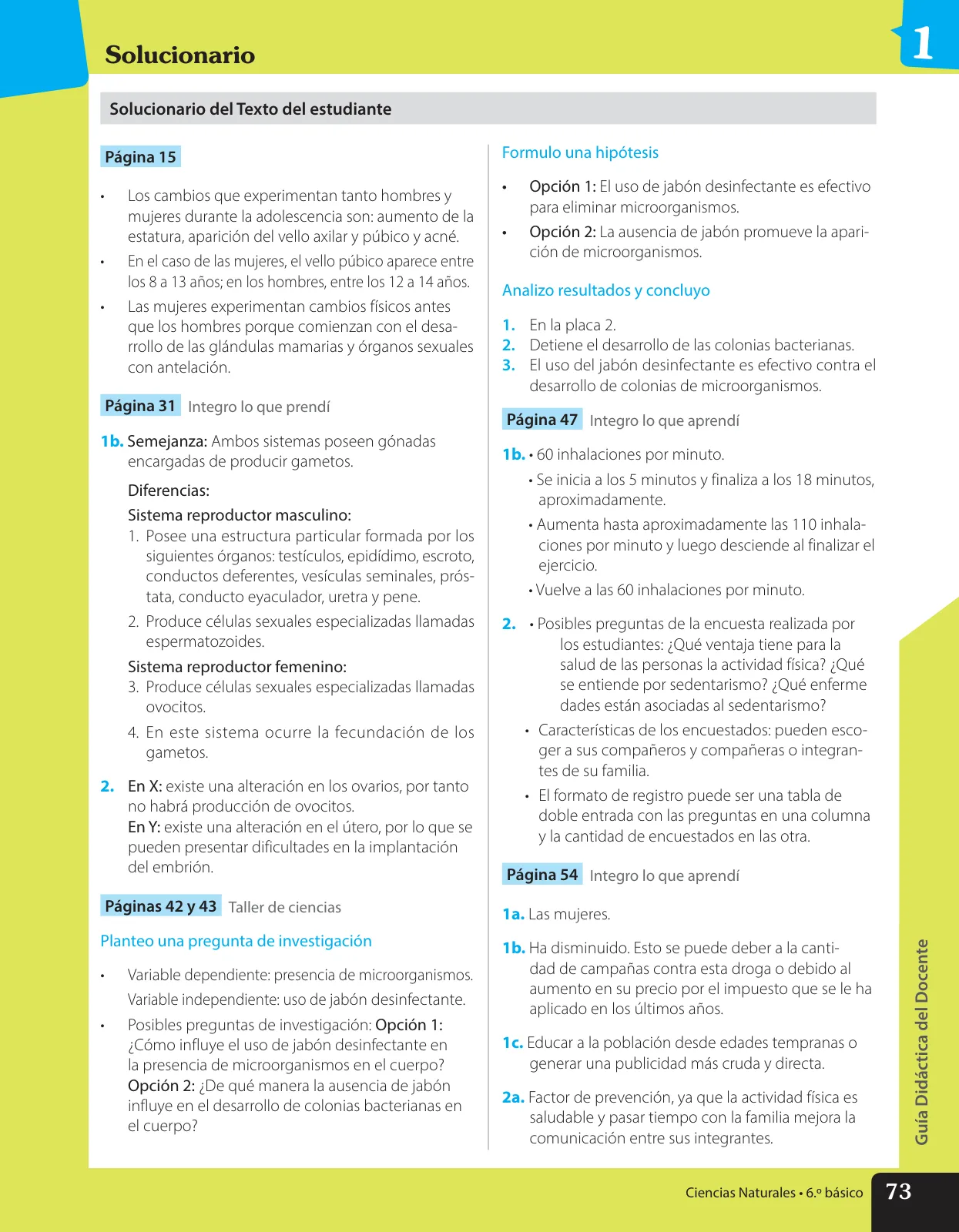Página 86 de Libro de Ciencias Naturales – Quinto Básico | Texto del Estudiante MINEDUC – Descargar PDF · 2024