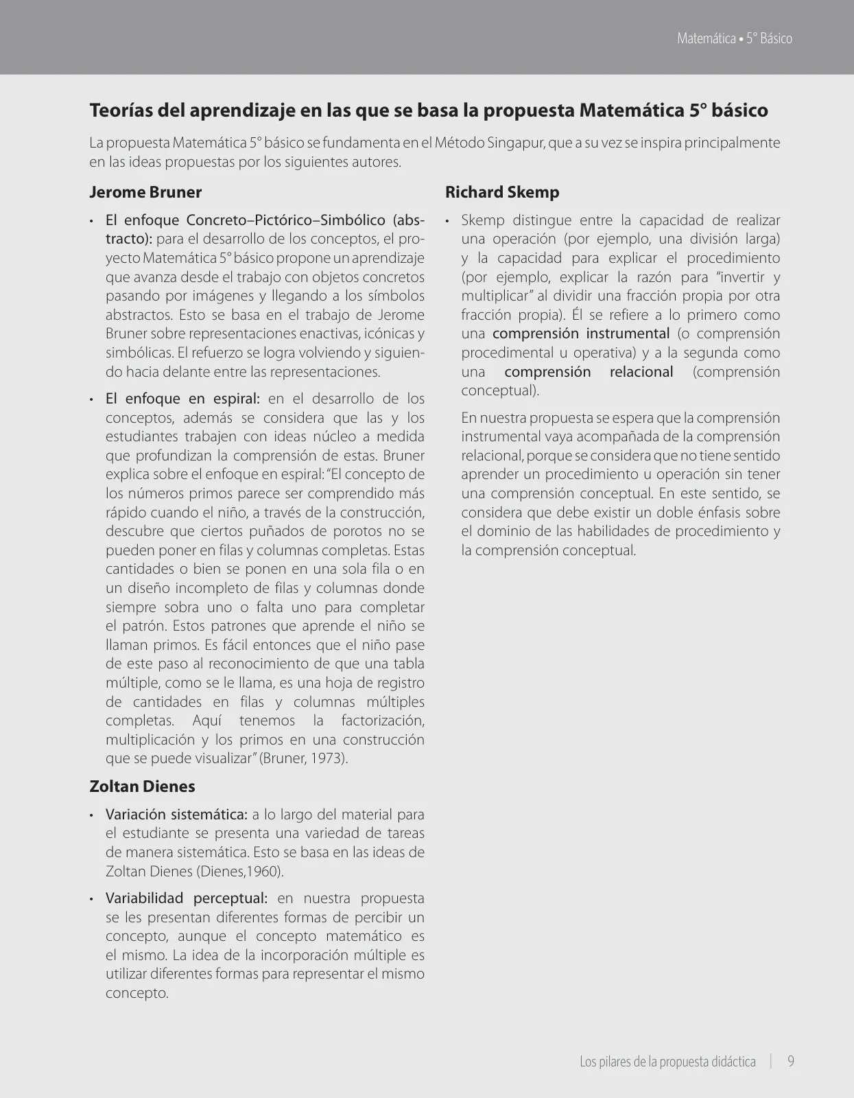 Página 11 de Matemática – Quinto Básico | Texto del Estudiante MINEDUC – Descargar PDF · 2024