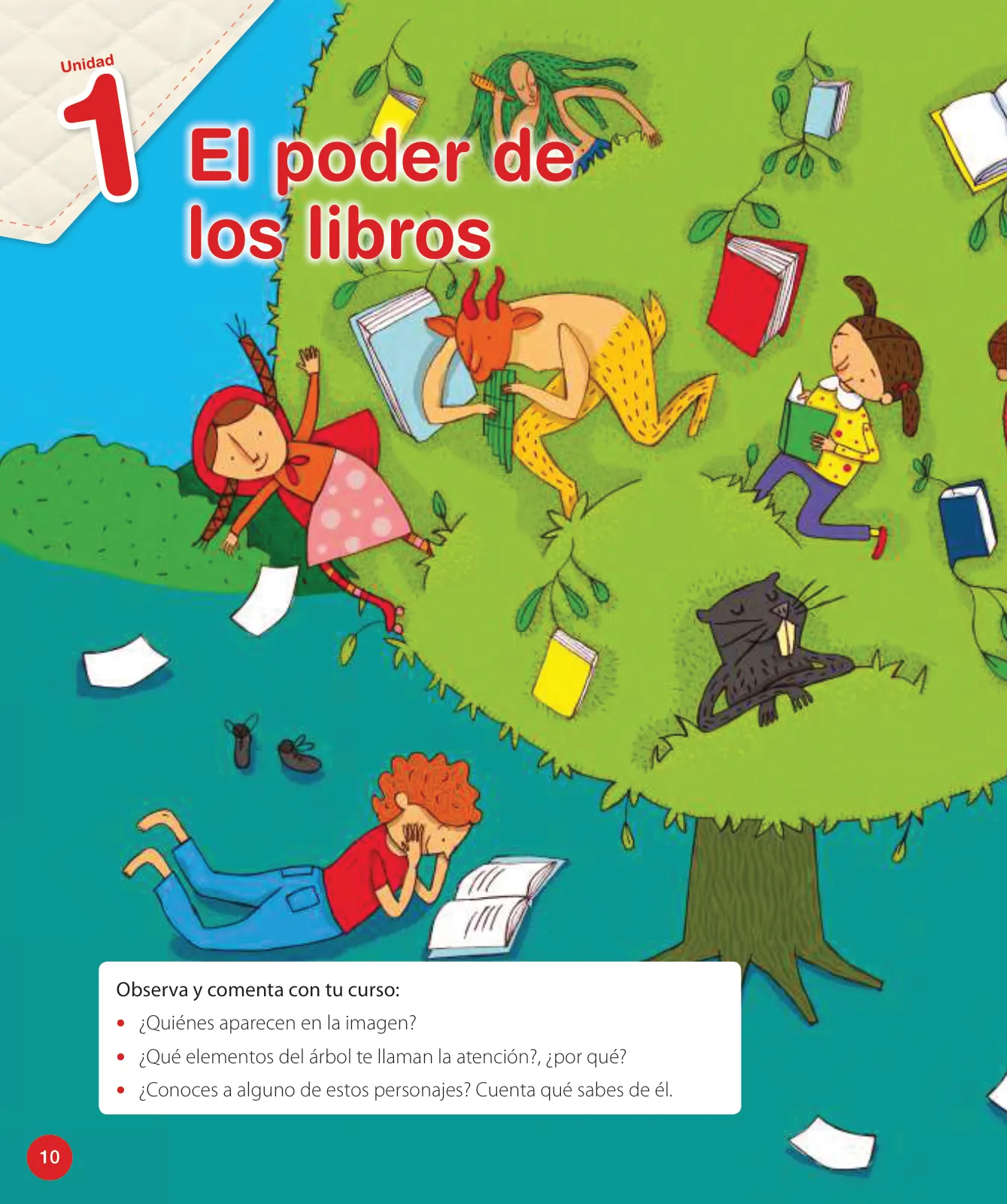 Página 12 de Lenguaje y Comunicación – Cuarto Básico | Texto del Estudiante MINEDUC – Descargar PDF · 2024