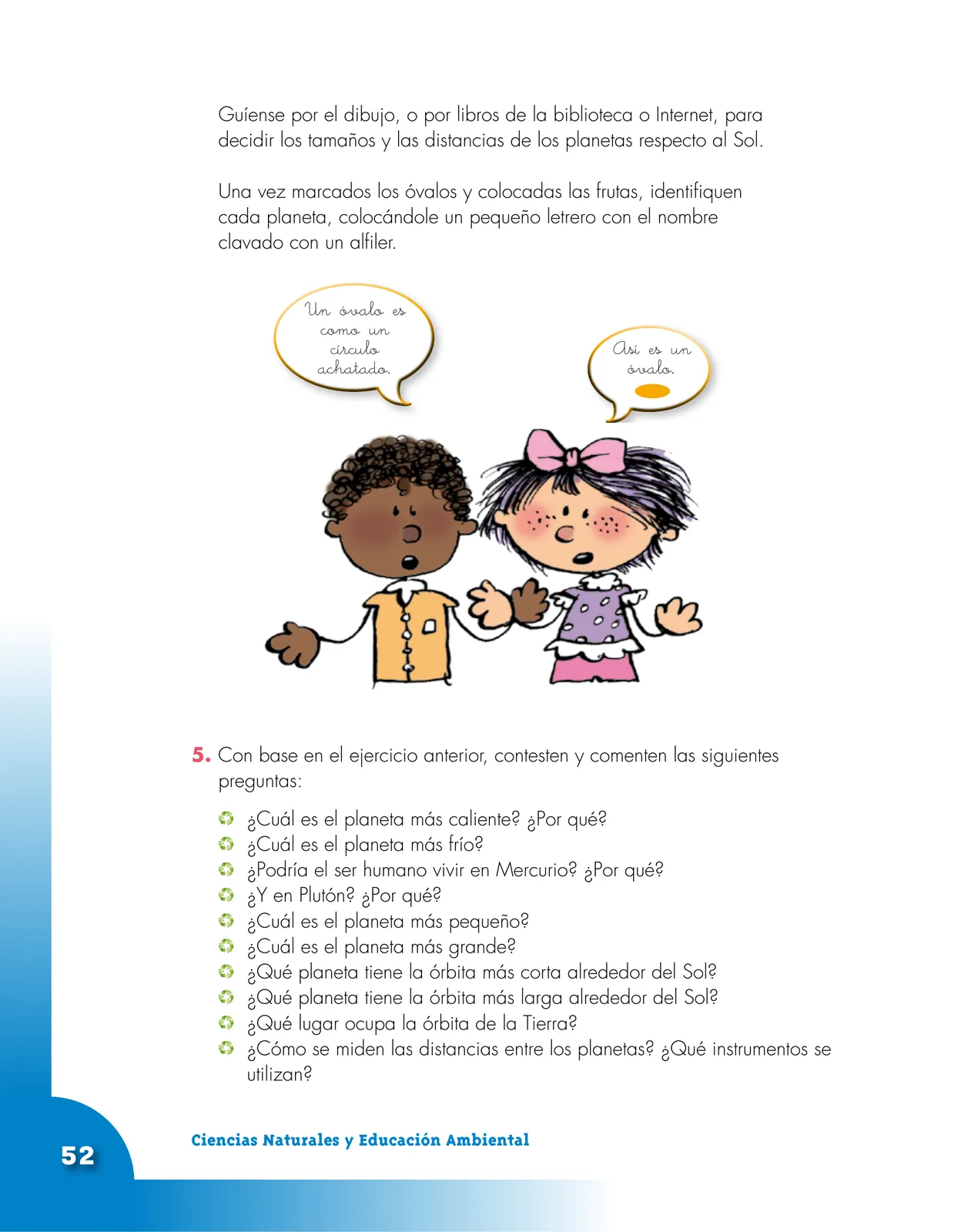 Página 52 de Ciencias Naturales 4° · Cartilla 03