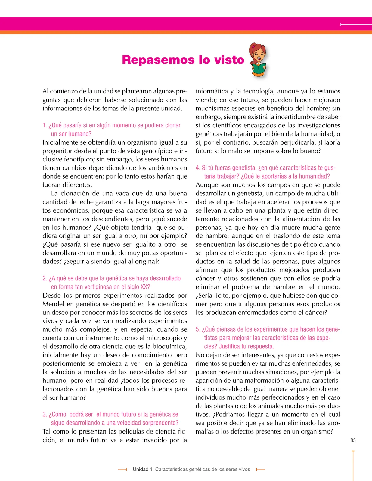 Miniatura página 83 de Ciencias Naturales 9° · Secundaria Activa