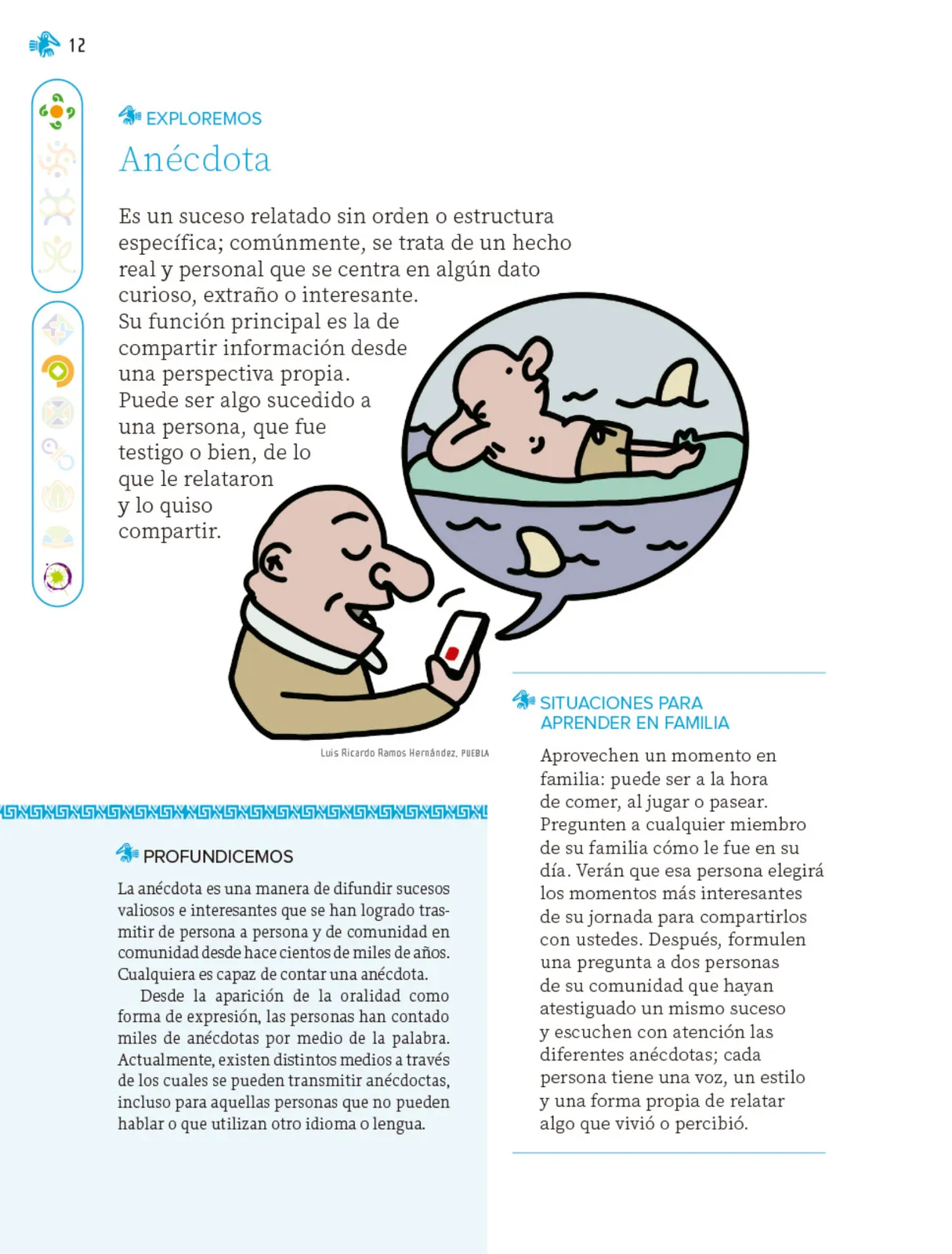 Miniatura página 13 de Nuestros saberes: Libro para alumnos, maestros y familia.   Libro de Educación Primaria Grado 1°  Ciclo Escolar 2025 - 2026